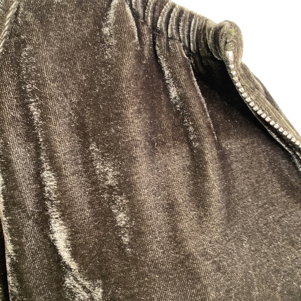 Umgee Velvet Zip Front Jacket - Picture 3 of 8